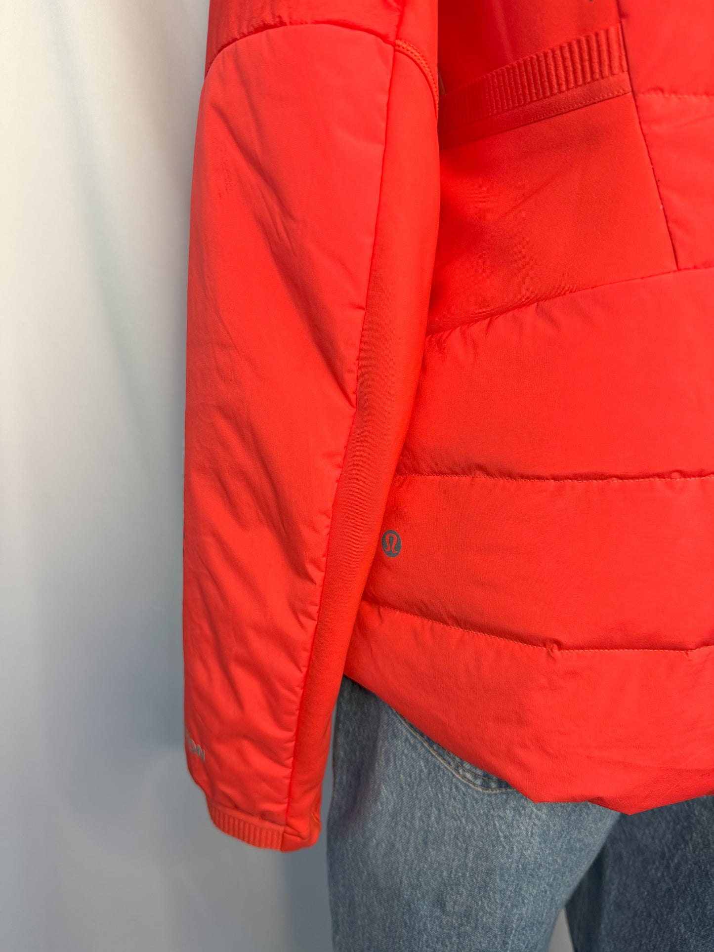 Lululemon Down For It All Jacket in Carnation Red | 8