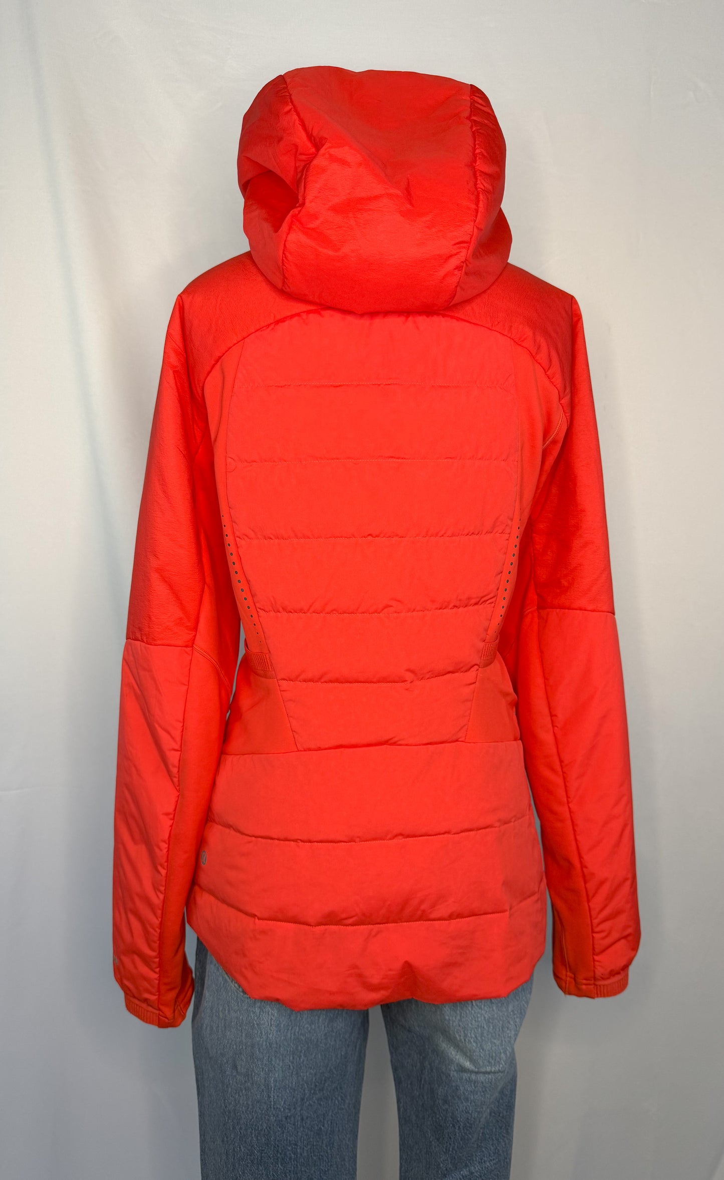 Lululemon Down For It All Jacket in Carnation Red | 8