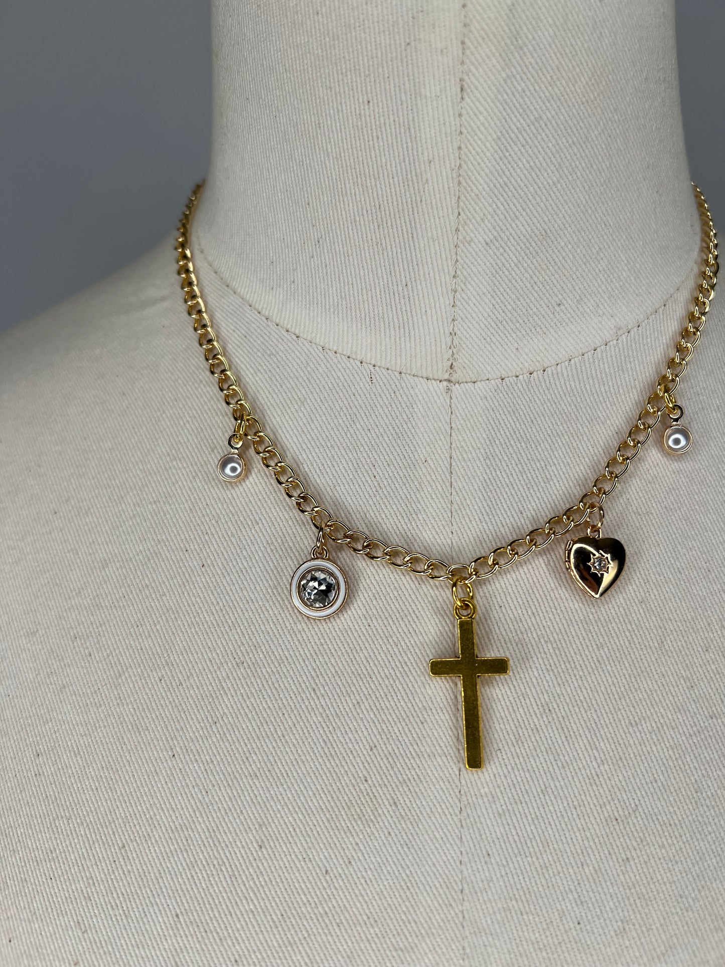 Goodie Two-Shoes Necklace by Mazzy’s Etheral Oddities | Gold