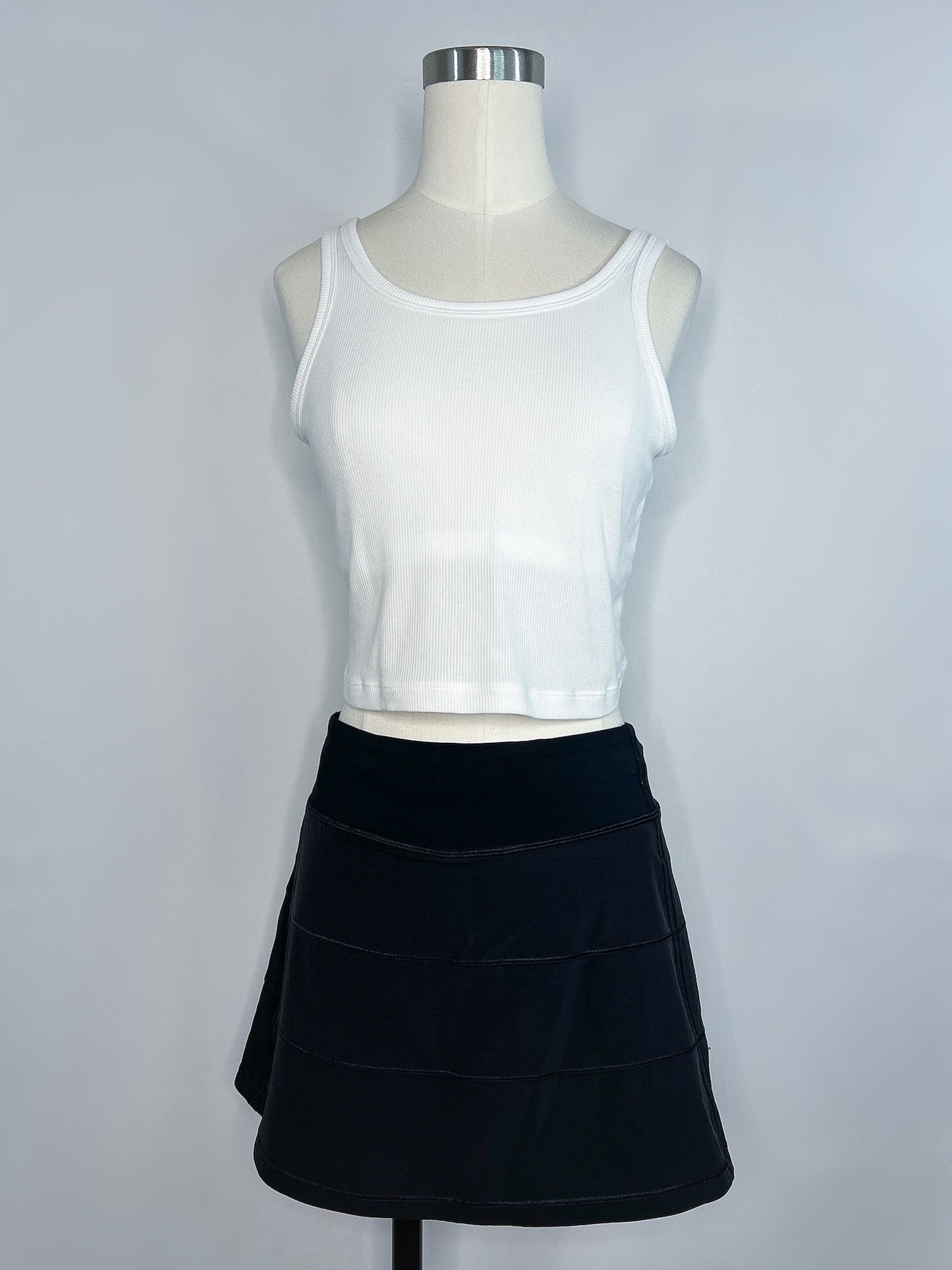 Lululemon Pace Rival Mid-Rise Skirt *Long in Black | 4