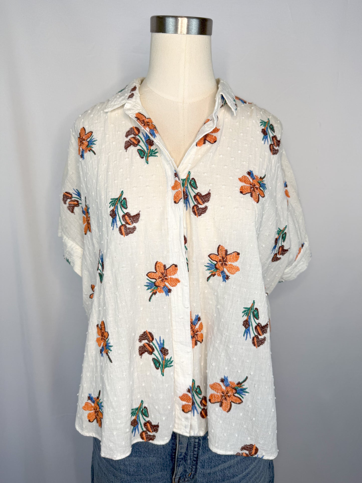 Madewell Hilltop Shirt in Hawaiian Hideaway | M