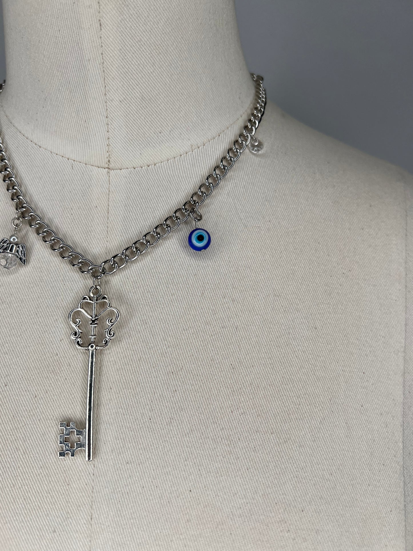 The Eye Opener Necklace by Mazzy’s Etheral Oddities | Silver