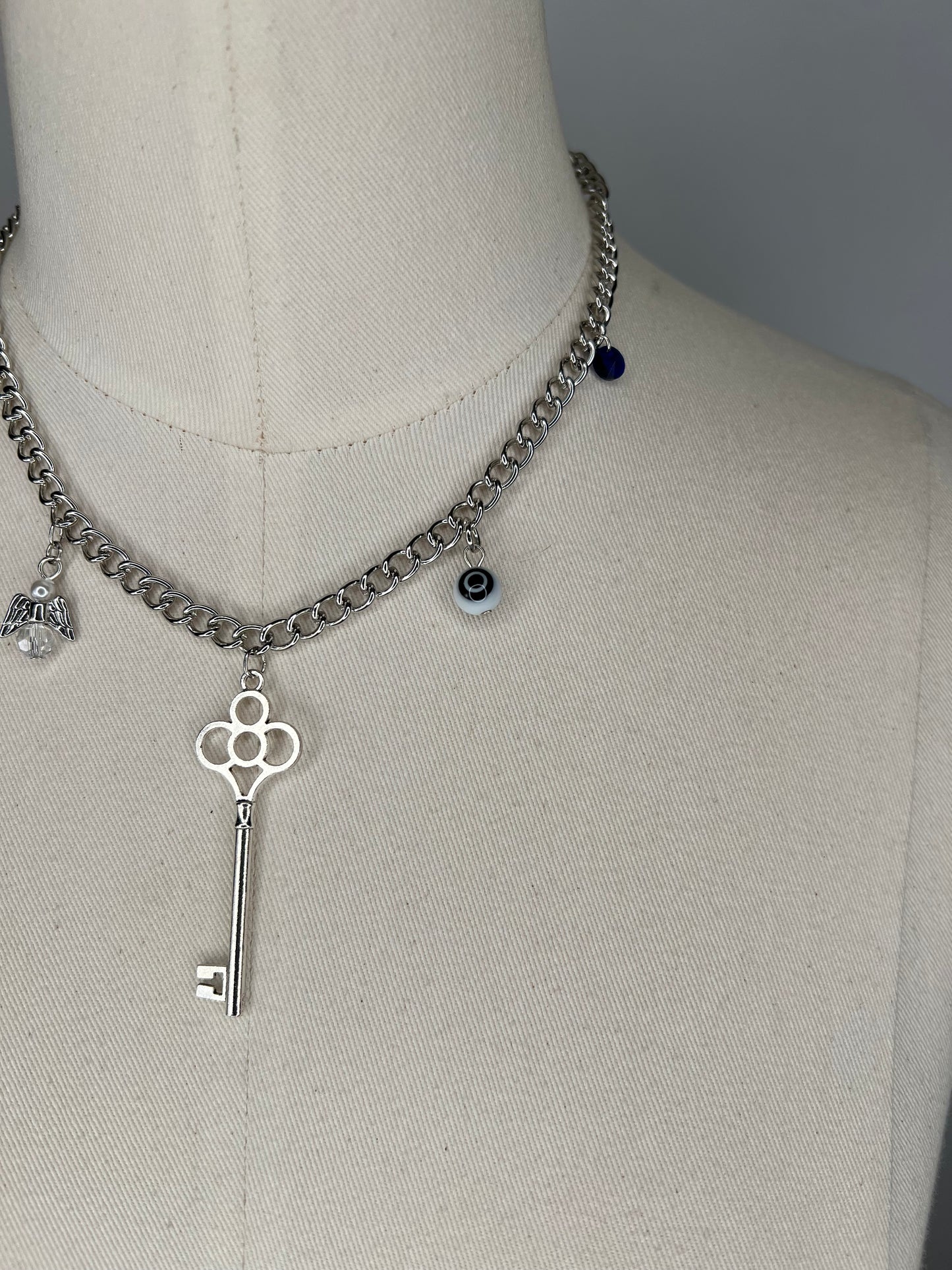 The Eye Opener Necklace by Mazzy’s Etheral Oddities | Silver